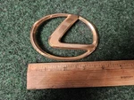 Lexus Oem 1992-1996 Gold Rear Emblem Badge Logo 8347 5M1. Fixed Price $19.99.
