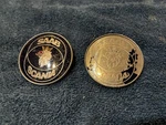 Saab Scania Badge Emblem Logo Name Plate 6911895 Lot. Fixed Price $24.95.