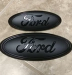 2016-2019 Ford Explorer Front And Rear Gloss/matte Pair Emblem. 9" & 7". Fixed Price $305.00.