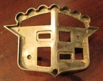 1955 Cadillac Hood Emblem Crest Badge Bezel 1463334. Fixed Price $51.99.