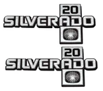 Oer Front Fender Silverado Emblem Set 1981-1987 Chevy Truck Blazer Suburban. Fixed Price $104.98.