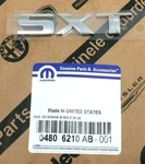 Dodge Avenger Chrysler 300 Sxt Chrome Rear Decklid Nameplate Emblem Badge Oem. Fixed Price $87.56.