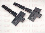 For Chevrolet Custom Deluxe 30 Badge Emblem Insert Set Ornament Black. Fixed Price $44.98.