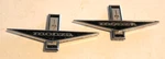 Pair Vintage Chevrolet Corvair Monza Emblem Badge 6284013 Oem Nameplate Gm Trim. Fixed Price $21.99.