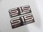 1985 1986 1987 1988 - 1989 Gmc Sierra S15 Truck Fender Emblems Original Oem. Fixed Price $59.99.