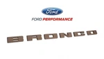 2021-2026 Bronco Oem M-1447-BLBR Sinister Bronze Grille Emblem Letters Overlay. Fixed Price $94.95.