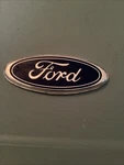 Vintage Ford Oval Emblem F150 1980S Part Number E2TB-9843156-A Plastic Metal. Fixed Price $20.00.