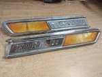 1968 1969 1970 1971 1972 Ford F100 Pickup Hood Emblem Ornament Lh Rh Used Oem. Fixed Price $79.99.