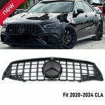 For Mercedes W118 CLA250 CLA200 CLA35 45 2020-ON Front Grille Gloss Black W/star. Fixed Price $97.99.