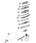 Genuine Mopar Nameplate 68477451AA. Fixed Price $73.42.