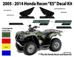 2005-2014 Honda Recon Es Oem Decal Emblem Sticker Kit Mark Nos Atv Quad. Fixed Price $39.99.