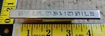 Toronado Circa '72 "by Oldsmobile" Trunk Emblem 9865847 (4039. Fixed Price $15.00.