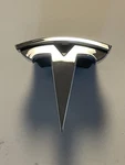 2016 2020 Tesla Model Front Grill Emblem Badge Logo 1056386-1053686-00-F-G. Fixed Price $74.99.