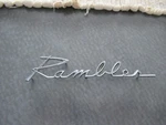 Amc Rambler Trunk Emblem 3458138. Fixed Price $49.99.