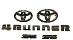 New For 2010 - 2024 Toyota 4RUNNER SR5 Gloss Blackout Emblem Overlay Kit Oem. Fixed Price $39.25.