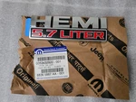 68365887AA Front Fender Hemi 5.7L Nameplate Emblem For 2018-2019 Dodge Ram 1500. Fixed Price $50.00.