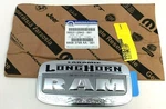 1500 2500 3500 Longhorn Laramie Tailgate Chrome Nameplate Emblem New Oem. Fixed Price $148.39.