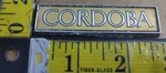 Chrysler Cordoba Circa '79 Emblem 3811445 2.7" (5341). Fixed Price $16.00.