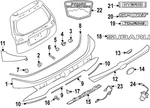 Genuine Subaru Hatch Emblem 93079SL000. Fixed Price $46.37.