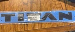 Genuine Nissan Nameplate 80892-9FT2A 2018-2024 Titan Xd Black Oem New. Fixed Price $79.99.