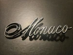 Vtg 1974 75 76 Dodge Monaco Car Vehicle Script Emblem Badge 3749810 Read E23. Fixed Price $9.99.