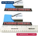 Yoaoo 2PACK Chrome Cummins Turbo Emblem Badges Compatible With 2500 3500. Fixed Price $38.49.