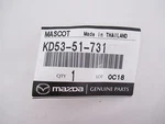 Genuine Oem Mazda KD53-51-731 Rear Emblem Badge Ornament 2013-2016 CX-5. Fixed Price $24.55.