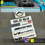 Amg GLE63S Suv V8 Biturbo Rear Star Trunk Emblem Black Combo For Mercedes W166. Fixed Price $89.99.