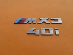 18 19 21 22 Bmw X3 Rear Emblem Logo Badge Symbol Sign Used A42038. Fixed Price $80.00.