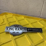 Oem 2004-2008 Ford F-150 King Ranch Fender Emblem Badge F150 Est 1853 Truck. Fixed Price $19.99.
