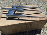 1949 1950 1951 Oldsmobile Rocket Hood Ornament Chrome Oem 88. Fixed Price $175.00.