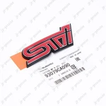 Oem Genuine Subaru 93079CA090 Back Badge Red Letter Mark Emblem Logo "sti". Fixed Price $42.00.