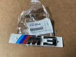 Bmw E46 Coupe Convertible Genuine "M3" Rear Trunk Emblem, Decal 2001-2006. Fixed Price $86.99.