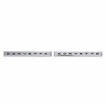 New Pair Of Front Fender Emblem Corvette Trim Parts Fits Chevrolet 5154. Fixed Price $124.51.