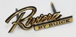 1979 1984 Riviera By Buick *gold Plated* Grill Emblem 25516186. Fixed Price $100.00.