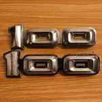1972-1976 Dodge "100" Metal Fender Emblem Pair- P/n 3494195 With Pins!. Fixed Price $39.99.