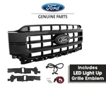 2021-2023 F-150 Oem Black Front Grille W/ Led Emblem Fits Reflector Headlights. Fixed Price $599.95.