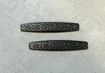 Mercedes-benz Carbon Fiber "blue Efficiency" Side Fender Emblems X2 Oem Cl Ml. Fixed Price $97.00.