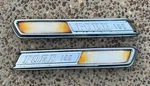1968 1969 1970 1971 1972 Ford Pickup Emblem Ornament Side Hood Lh Rh F100 Oem. Fixed Price $50.00.