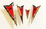 New! 06-09 Pontiac Solstice Arrowhead Emblem Badge Kit Set 4 Pcs. Fixed Price $99.95.