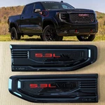 Oem 2019+ Gmc 5.3L V8 Fender Vent Emblem For Sierra 1500 Black Red 85160715. Fixed Price $74.86.