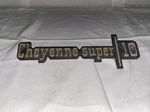 Holley Classic Trucks 04-541 Fender Emblem Cheyenne Super 10. Fixed Price $49.99.