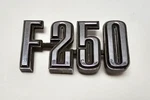 Vintage 1970'S Ford F-250 Front Fender Emblem Badge. Fixed Price $15.00.