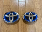 Toyota Genuine Emblem Set For Aqua/yaris Cross, Used, Part Numbers 75311-52350. Fixed Price $81.19.
