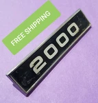 BIN#4 Ford 2000 Tractor Emblem Vintage 3038E-7012862-A Asap Shipping. Fixed Price $16.97.