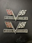 1965 -67 Chevrolet Chevelle 396 Turbo Jet Fender Emblem 3871057. Fixed Price $49.00.