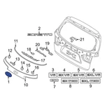 Kia 86323C6000 Rear Hatch Emblem. Fixed Price $35.26.