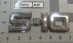 S-10 Emblem Script 6" Oem 14041479 Chrome Chevrolet Chevy. Fixed Price $34.99.