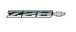 1985-87 Chevrolet Camaro Rear Panel Emblem "Z/28" Grey. Fixed Price $64.59.