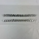 Volkswagen Automatic Vw Oem Chrome Metal Emblem Badge Logo 361853687J 411853675. Fixed Price $49.99.